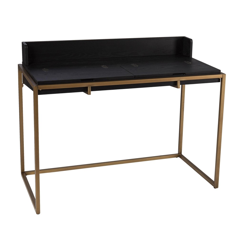 Caldlin Flip-Top Desk W/ Storage