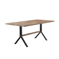 Standlake Slatted Outdoor Dining Table