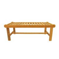 Cambridge 2-Seater Backless Bench