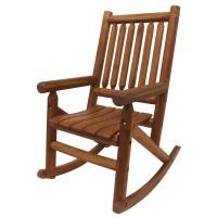 Amberlog Single Rocker 6 Log Back