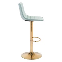 Prima Barstool Light Green And Gold