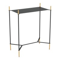 Austin Side Table Black And Gold