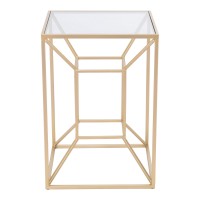 Canyon Side Table Gold