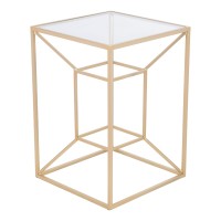 Canyon Side Table Gold