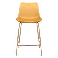 Tony Counter Stool Yellow And Gold