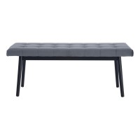 Tanner Bench Gray And Black