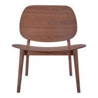 Priest Lounge Chair Walnut