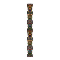 Beistle Jointed Tiki Totem Pole Party Accessory 1 Count 1Pkg