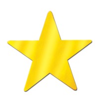 Foil Star Cutout