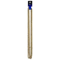 Beistle Party Beads - Large Round (Gold) (3/Card)  One-Size (50548-Gd)