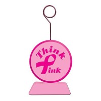 Beistle Pink 50659 Ribbon Photoballoon Holder