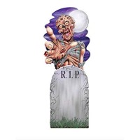 Jumbo Tombstone Zombie Cutouts