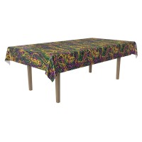 Mardi Gras Beads Tablecover