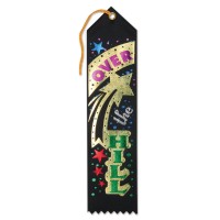 Over The Hill Award Ribbon