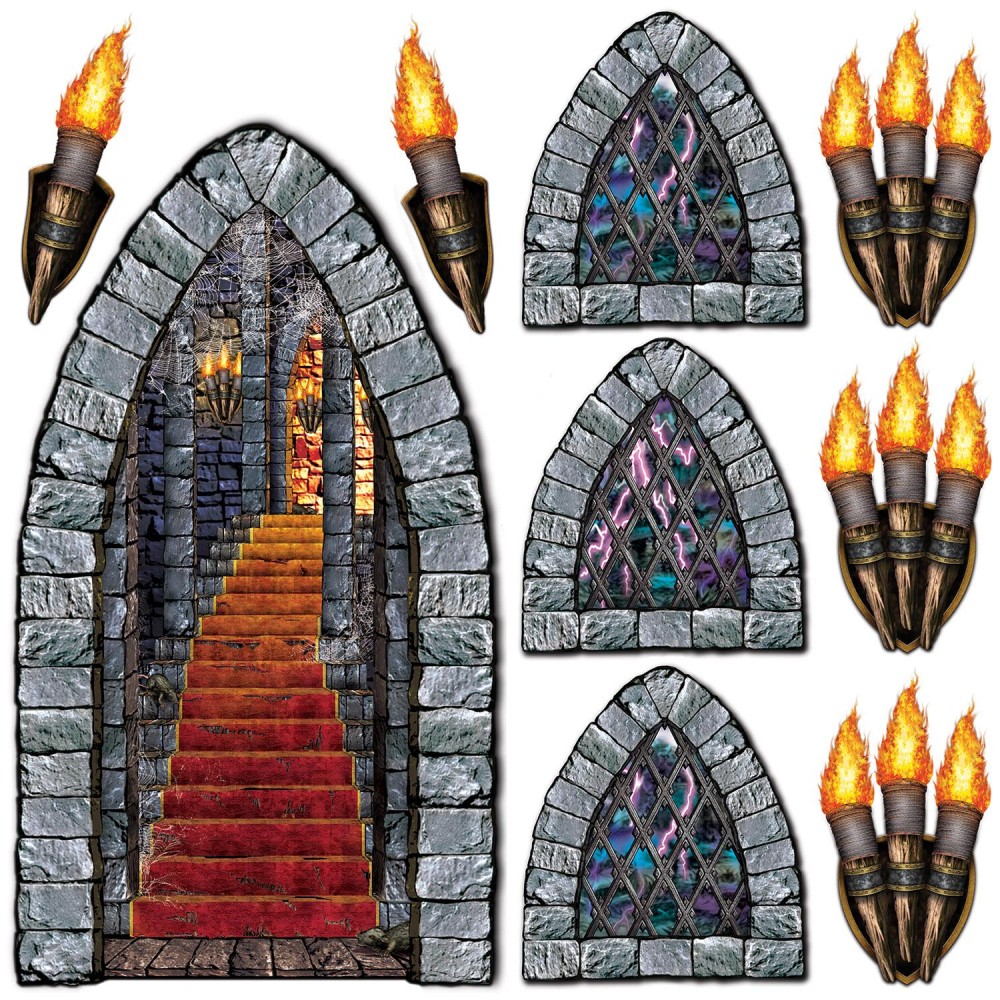 Stairway Window Torch Props