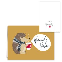 Woodland Animals Holiday Cards 36 Cards With White Envelopes Pack 6 Winter Forest Animal Designscheerful Seasonal Verses In