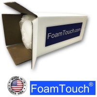 Foamtouch Upholstery Foam Cushion High Density 3 Height X 24 Width X 84 Length Made In Usa