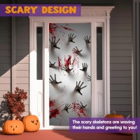 Joyin Halloween Haunted House Decoration Window Door Cover Zombie Hands Indoor Outdoor Decoration 72X30 Inches Window And Wal