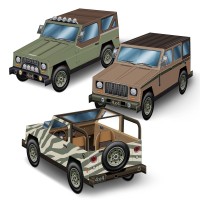 3-D Suv Centerpieces