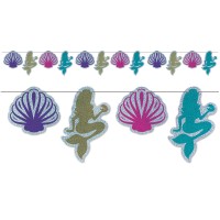 Mermaid Seashell Streamer