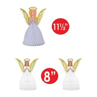 Vintage Christmas Angel Ctrpc Set