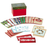 Hallmark Boxed Handmade Christmas Cards Assortment Set Of 20 Special Holiday Greeting Cards And Envelopes 1Xpx5639