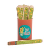 Fun Express Cactus Flip Sticks With Storage Cup Teacher Classroom Supplies 36 Pieces