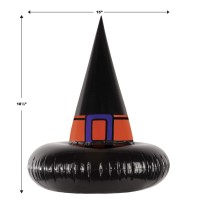 Inflatable Witch Hat Ring Toss