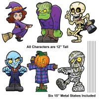 Plastic Halloween Yard Signs