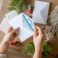 Christmas Cards 36 Pack Blank Greeting Cards With Envelopes And Christmas Stickers For Sealing Assorted Holiday Cards Stationa