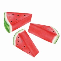 Beistle 3-D Watermelon Centerpieces, 5½