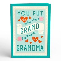 Lovepop You Put The Grand In Grandma Mothers Day Popup Card 5 X 7 Mothers Day Gift For Grandmother Popup Flower Basket