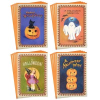 Hallmark Halloween Cards Assortment Vintage Halloween 16 Cards And Envelopes