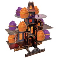 Haunted House Cupcake Stand