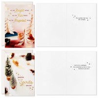 Hallmark Cute Christmas Card Assortment 16 Cards And Envelopes Warm Wishes Let It Glow