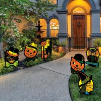 Plastic Halloween Yard Signs