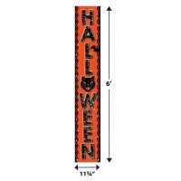 Vintage Halloween Fabric Door Panel Set