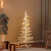 Vidaxl Wooden Christmas Tree For Decoration 472 Solid Wood Pine