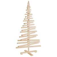 Vidaxl Wooden Christmas Tree For Decoration 472 Solid Wood Pine