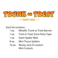 Trunk Or Treat Party Box