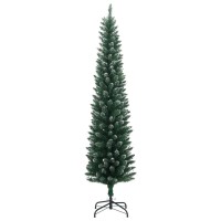 Vidaxl Artificial Slim Christmas Tree 300 Leds 709