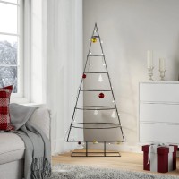 Vidaxl Metal Christmas Tree For Decoration Black 591