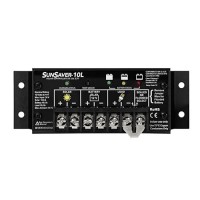 Morningstar Sunsaver 10A Pwm Solar Charge Controller Ss10L12V Solar Panel Regulator For 12V Batteries Four Stage Battery