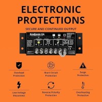 Morningstar Sunsaver 10A Pwm Solar Charge Controller Ss10L12V Solar Panel Regulator For 12V Batteries Four Stage Battery