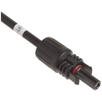 Renogy 5Ft 10Awg Solar Male And Female Connectors Extension Cablessingle Black