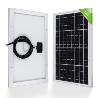 Ecoworthy 12V Solar Panel 10W Solar Panel Battery Charger Portable For Vehicle Gate Opener Electrical Fence Chicken Coop Lawn T