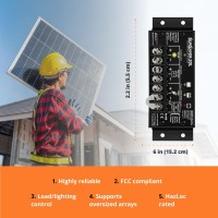 Morningstar Sunsaver 20A Pwm Solar Charge Controller Ss20L12V Solar Panel Regulator For 12V Batteries Four Stage Battery