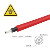 Renogy 20Ft 10Awg Solar Panel Male And Female Connectors Extension Cablespair 1 Pair Red And Black