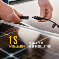 Bougerv Solar Y Branch Connectors Solar Panel Parallel Connectors 1 To 3 Solar Cable Wire Plug Tool Kit Mfff And Fmmm