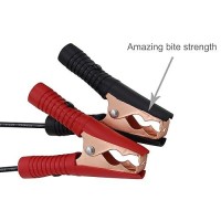 Sccke 10Ft 14Awg Battery Alligator Crocodile Clip To Sae Connector Extension Cable 12V Sae Quick Release Adapter To Alligator Clips Quick Disconnect Cable